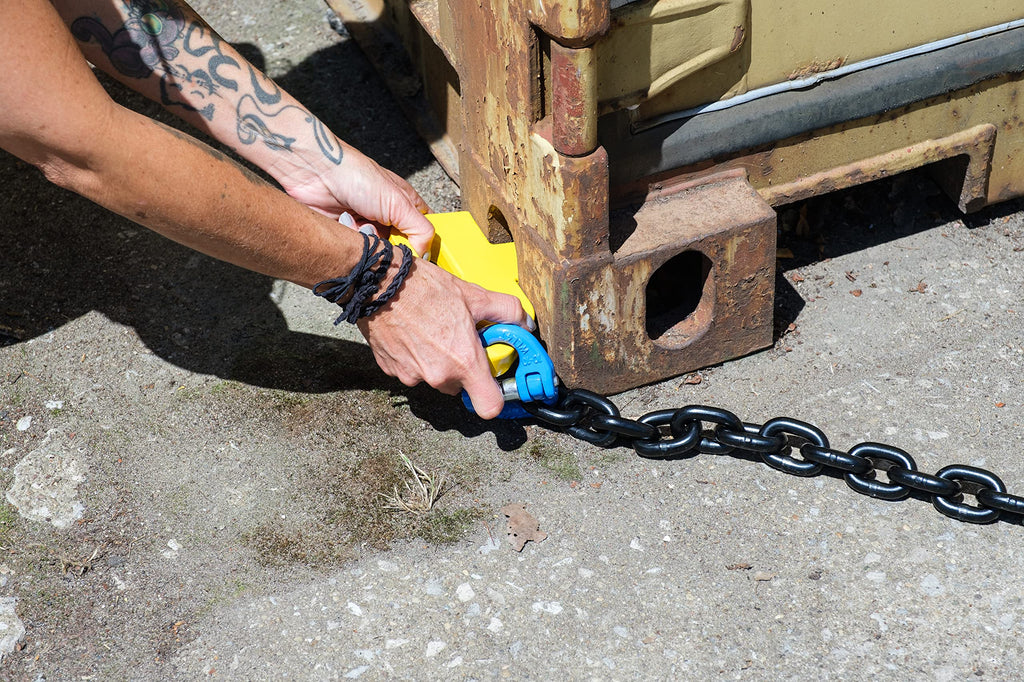 Mytee Products 1/2" x 5' Sea Shipping Container Loading Chain Bridle G100, V-Chain, Cargo, Storage, Moving