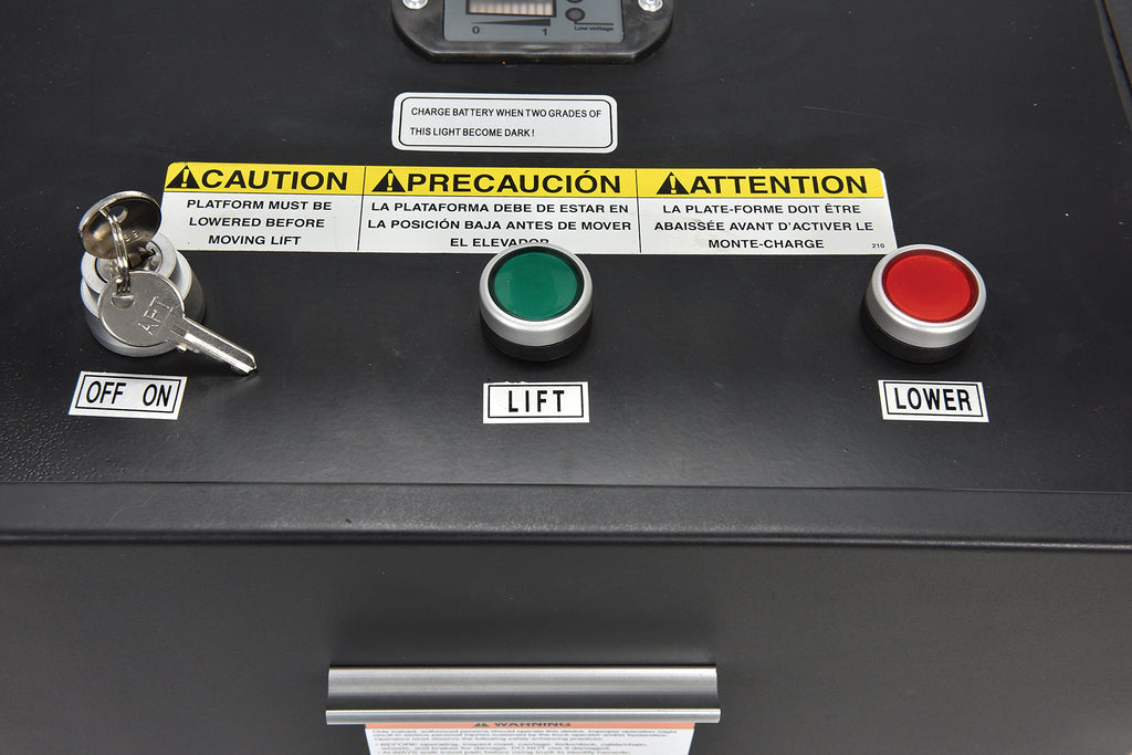 37x69 Portable DC Power Hefti-Lift
