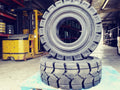 Forklift Black Smooth Pneumatic Quick 18x7x8