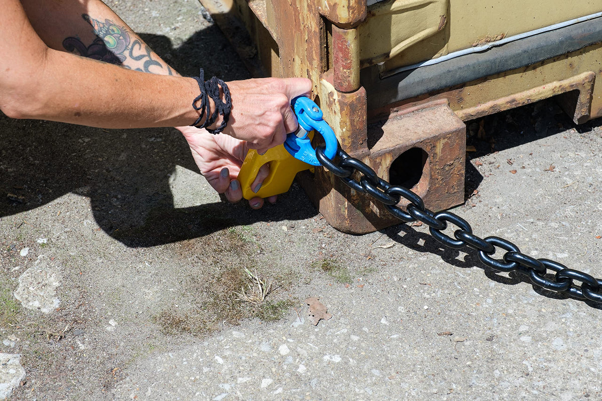 Mytee Products 1/2" x 5' Sea Shipping Container Loading Chain Bridle G100, V-Chain, Cargo, Storage, Moving